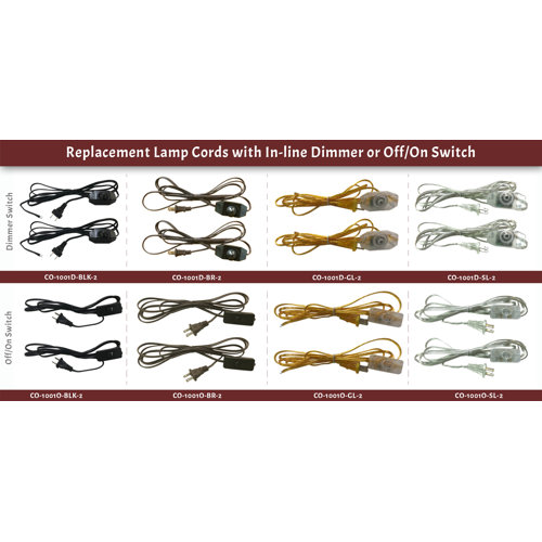 RoyalDesigns Fabric Covered Lamp Cord Wayfair